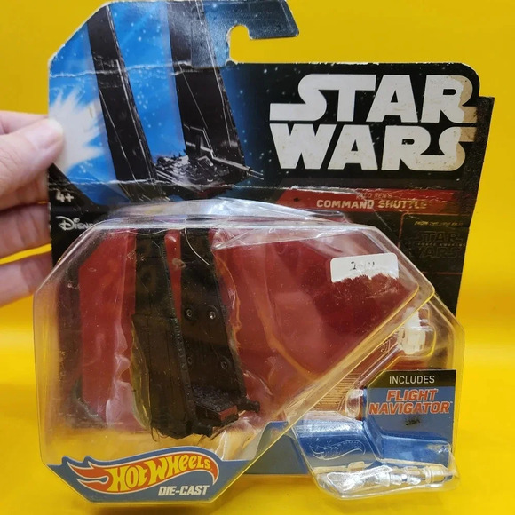 Star Wars Kylo Ren's Command Shuttle Hot Wheels Die-Cast Vehicle - Picture 1 of 4